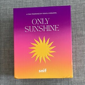 snif Only Sunshine Women's Fragrance - Pink/Yellow Gradient by Mikayla Nogueira